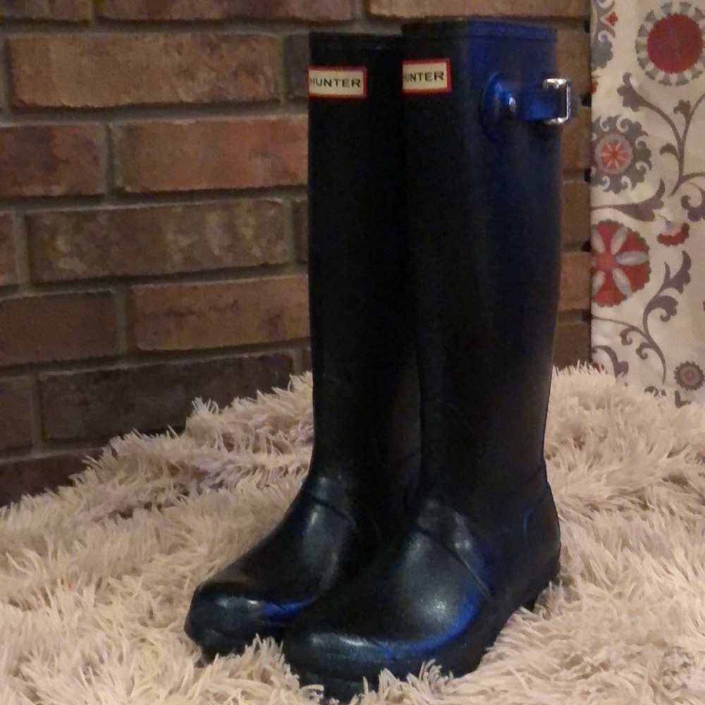 Hunter rubber boots